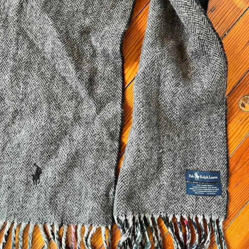 1990s Polo Ralph Lauren Plaid Scarf